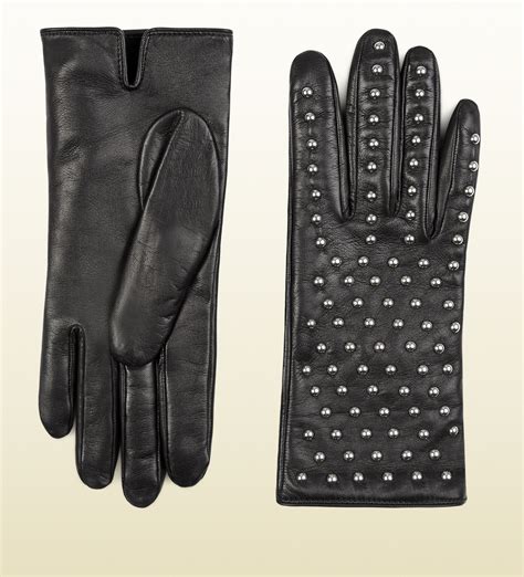 gucci womens leather gloves|gucci leather driving gloves.